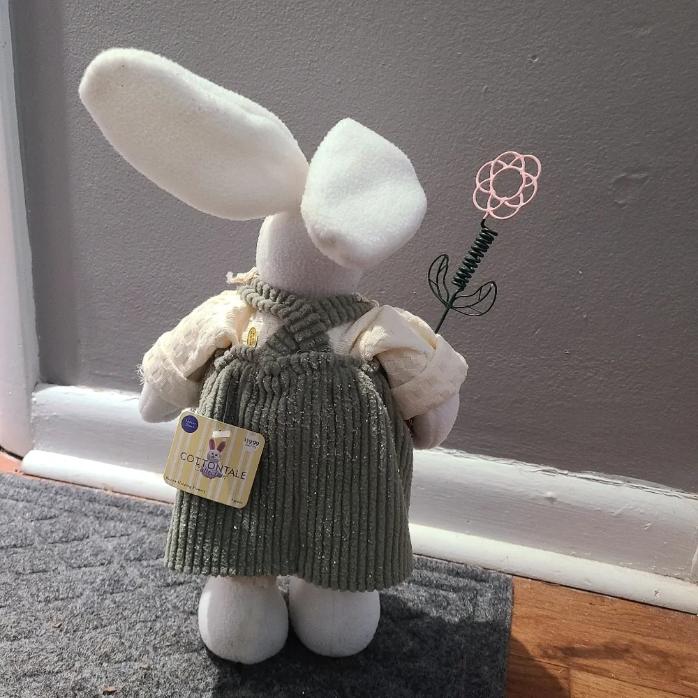 Stuffed Standing Rabbit Flower Pot 17